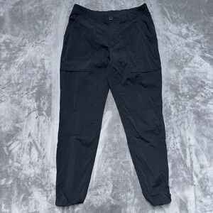 REI Co-op Pants Womens 4 Petite Black Hiking Outdoor Trail Lightweight Nylon